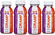 🥊 crampx muscle cramp relief drink: fast-acting defense against hand, leg, and foot cramps, gluten free formula - ice punch 8oz (pack of 4) logo