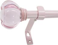 👑 beme international kid's pink acrylic crown rod set - 5/8-inch, 26-48 inch: stylish and durable logo