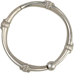 img 3 attached to 🚿 Zenna Home SSR007BN Shower Rings: Durable and Stylish Brushed Nickel Finish