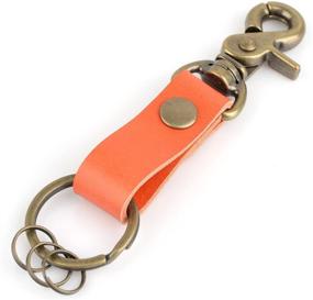 img 4 attached to Vegetable Keychain Scissors Handcraft Handmade Men's Accessories