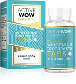 img 4 attached to 🦷 Toothpaste Tablets: Natural Teeth Whitening with Baking Soda and Mint