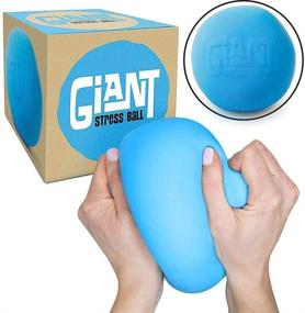 img 1 attached to Giant Stress Ball Squeeze Toy for Ultimate Stress Relief