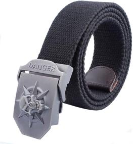 img 4 attached to LKMY Canvas Breathable Military Tactical Men's Accessories