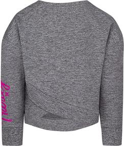 img 3 attached to 👕 Рубашка с коротким рукавом для девочек Hurley: высокопроизводительная одежда для активных девочек