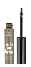 img 1 attached to 👁️ Essence 3-Pack Make Me Brow Eyebrow Gel Mascara (03 Soft Browny Brows): Fiber-Infused, Vegan, Paraben-Free, and Cruelty-Free