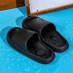 img 1 attached to LxLxLSUN Slippers Non Slip Lightweight Bathroom Foot, Hand & Nail Care for Tools & Accessories