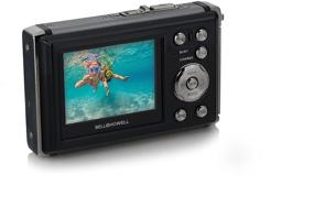 img 2 attached to 📷 Bell+Howell WP20-R Splash3: 20MP Waterproof Underwater Camera with 1080p HD Video & 8X Zoom (Red) - Full LCD Display Included