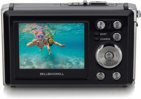 img 1 attached to 📷 Bell+Howell WP20-R Splash3: 20MP Waterproof Underwater Camera with 1080p HD Video & 8X Zoom (Red) - Full LCD Display Included