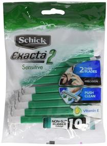 img 2 attached to Schick Exacta2 Sensitive Disposable Razor, 10 Count(Pack of 2) - Improved SEO-Friendly Product Name