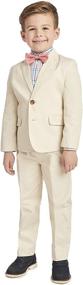 img 3 attached to 👔 Nautica Little Boys' Clothing: 4 Piece Dress Jacket, Suits & Sport Coats