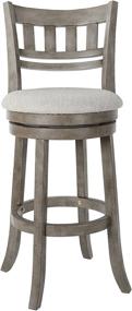 img 1 attached to OSP Home Furnishings Grey Stool