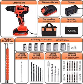 img 2 attached to Powerful Cordless Brushless JUEMEL Lithium 💪 Ion Electric Tool: A Game Changer for Efficiency!