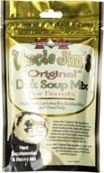 🦡 marshall uncle jim's original duk soup mix for ferrets - nutritious 1.69lb blend (6 x 4.5oz) logo