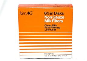 img 1 attached to Milk Filter Disks Non Gauze D110