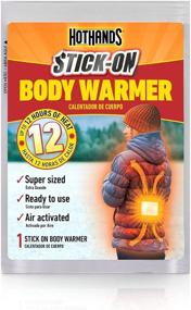 img 3 attached to 🔥 HotHands Adhesive Body Warmers - Long Lasting & Odorless Heat for Up to 12 Hours - 40 Individual Warmers