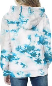 img 3 attached to 🌸 Stylish Timeshow Girls Sweatshirts: Long Sleeve Floral Printed Round Neck Pullover Tops