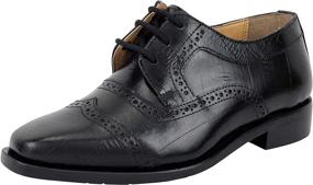 img 4 attached to LIBERTYZENO Men's Genuine Leather Gliders Shoes, Loafers & Slip-Ons