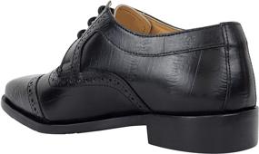 img 3 attached to LIBERTYZENO Men's Genuine Leather Gliders Shoes, Loafers & Slip-Ons