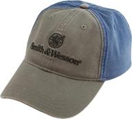 🧢 smith & wesson men’s logo cap - emblem baseball hat, s&w logo