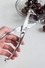 img 2 attached to 🍒 Zinc Alloy Cherry and Olive Pitter by Fox Run