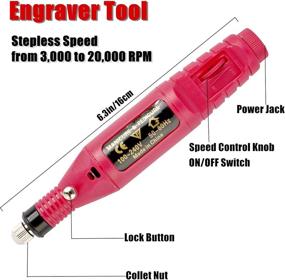 img 2 attached to YaeCCC Electric Engraver Engraving Etching Beading & Jewelry Making