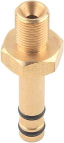 img 3 attached to 🔌 Gurlleu 1/8 BSPP to PCP Paintball Fill Probe Replacement Adapter: Brass Air Tool Fittings for BSA R10/T10 - Quality and Compatibility Assured