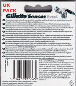 img 1 attached to 🪒 Gillette Sensor Excel - 30 Count (3 x 10 Pack): Precision Shaving Blades for Smooth Results