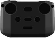 insyoo remote controller silicone protective cover - dust-proof 🎮 skin guard for dji mavic air 2s/air 2/mini 2 - black logo