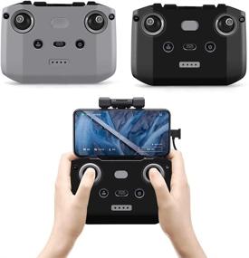 img 1 attached to INSYOO Remote Controller Silicone Protective Cover - Dust-proof 🎮 Skin Guard for DJI Mavic Air 2S/Air 2/Mini 2 - Black