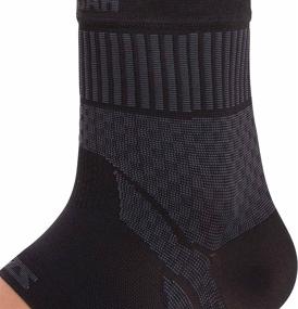 img 2 attached to 🏃 Zensah Ankle Support - Compression Ankle Brace for Running & Sports - Helps with Sprains, Tendonitis & Pain