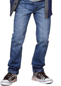 img 4 attached to 👖 Leo Lily Boys Jeans – Light, Stylish Boys' Clothing for Every Occasion