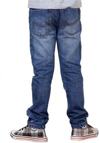 img 2 attached to 👖 Leo Lily Boys Jeans – Light, Stylish Boys' Clothing for Every Occasion