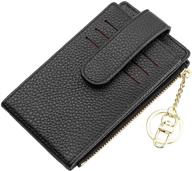 stylish black women's handbag & wallet set with zipper and bling accents logo