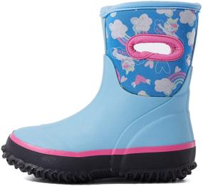 img 4 attached to PENNYSUE Toddler Neoprene Boots: Stylish Unisex Shoes for Girls and Boys, Perfect for Outdoor Adventures