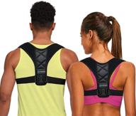 👍 enhance posture alignment and support with adjustable posture corrector for women and men логотип