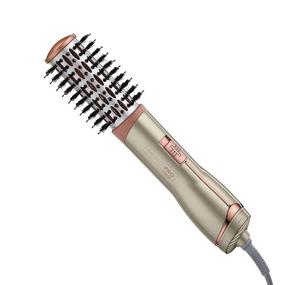 img 4 attached to ✨ Effortlessly Smooth & Frizz-Free: INFINITIPRO BY CONAIR 1 1/2-inch Hot Air Brush, Dryer Brush