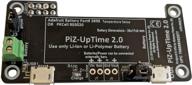 🔋 piz-uptime pro 2.0: ultimate ups for raspberry pi, pi zero, sbc & iot logo