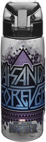 img 3 attached to 🐾 Zak Designs Marvel Comics Black Panther Water Bottle - Durable Tritan, BPA-Free, 25oz with Wide Mouth, Break Resistant Design & Built-in Carrying Loop