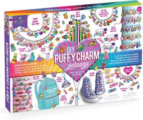 img 4 attached to Craft-tastic DIY Puffy Charm Palooza: Create 249 Charms for Jewelry, Pencil Toppers, and More!