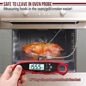 img 2 attached to Digital Meat Thermometer Instant Read Kitchen & Dining for Kitchen Utensils & Gadgets