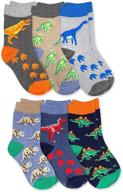 dino-mite style: jefferies socks boys' cotton clothing with dinosaur patterns logo