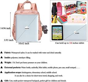 img 1 attached to Wearigoo Womens Bookbag Backpack Backpacks Backpacks for Kids' Backpacks