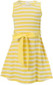 img 4 attached to 👗 Breezy and Beautiful: Bonny Billy Girl's Casual Summer Tank Dresses for Kids