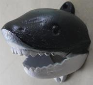 gsm cast iron wall mounted shark bottle opener: unlock refreshment in style! логотип