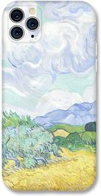 img 4 attached to 🌾 Wheat Field Aesthetic: Moodot iPhone 11 Case for Women - Soft Matte Finish, Full HD Art Painting, Durable & Shockproof