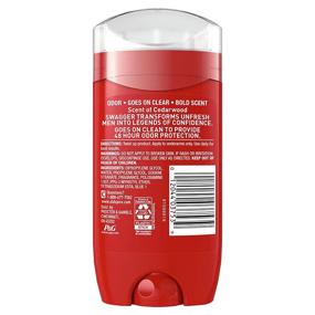 img 3 attached to Old Spice Aluminum Free Deodorant for Men - Red Zone Collection (Pack of 3), Swagger Scent - 3 Oz