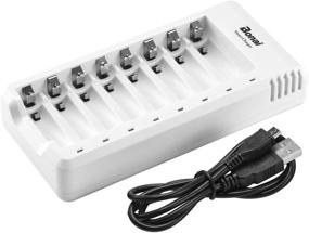 img 4 attached to BONAI Battery Charger Rechargeable Batteries Household Supplies