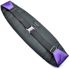 img 3 attached to 💜 Stylish PenSee Formal Purple Pre Tied Cummerbund - Elegant and Convenient
