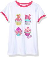 jojo siwa cupcakes sleeve ringer logo