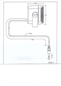 img 2 attached to 📻 TW-09-STRAIGHT Type CB EXTENAL Speaker for Mobile Transceiver (Ham Radio/CB Radio) with Swivel Bracket 5W 1.8M Cable and 3.5mm Mono Straight Type Plug - Anteenna